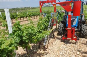 SB250 nova vinogradarska mašina za podizanje i vezivanje mladih lastara vinove loze