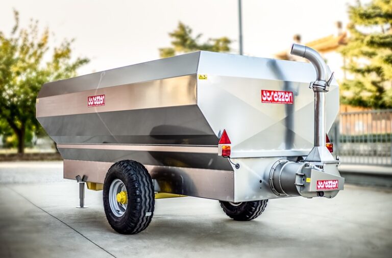 STRAZZARI G2 - Prikolica za grožđe sa volumetrijskom pumpom