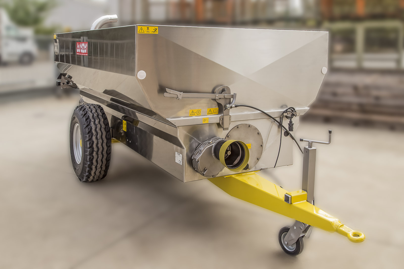 Prikolica za prevoz grožđa Strazzari G2